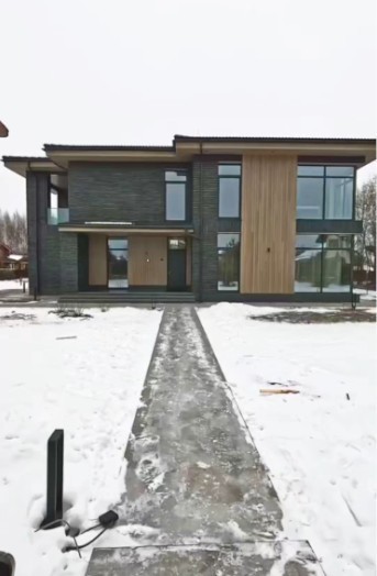 Отделка фасада теромоясенем