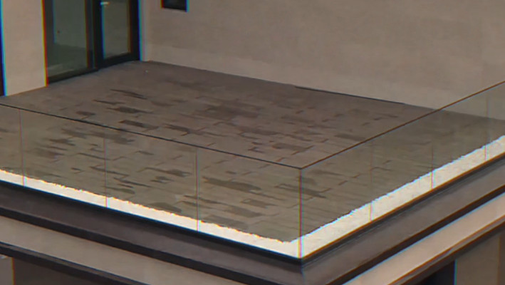 Терраса на балконе загородного дома