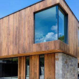 Фасадная доска «Тик» (прямой планкен)