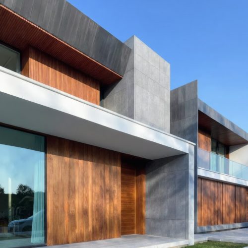 Фасадная доска «Тик» (прямой планкен)